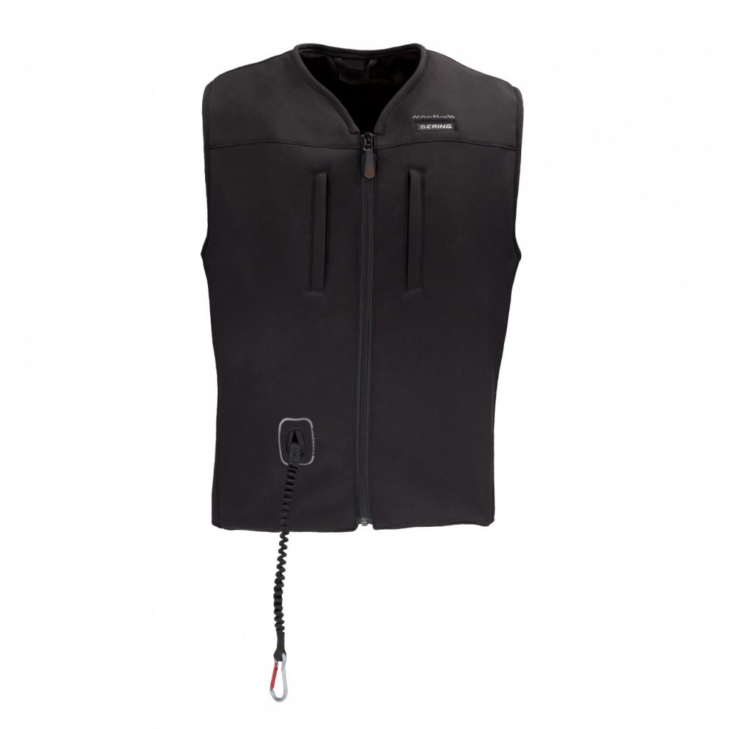 Bering propose aussi un gilet airbag filaire, le C-Protect Air