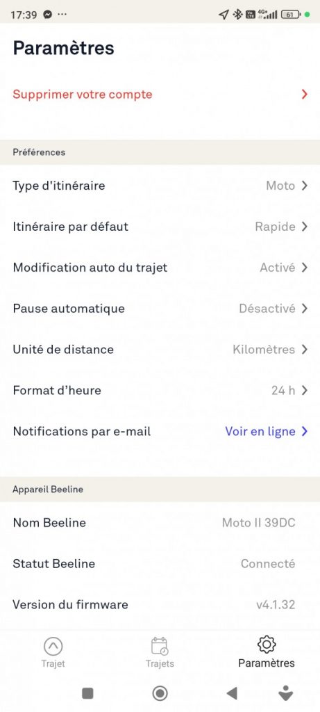 Beeline Moto 2 le mini GPS encore meilleur