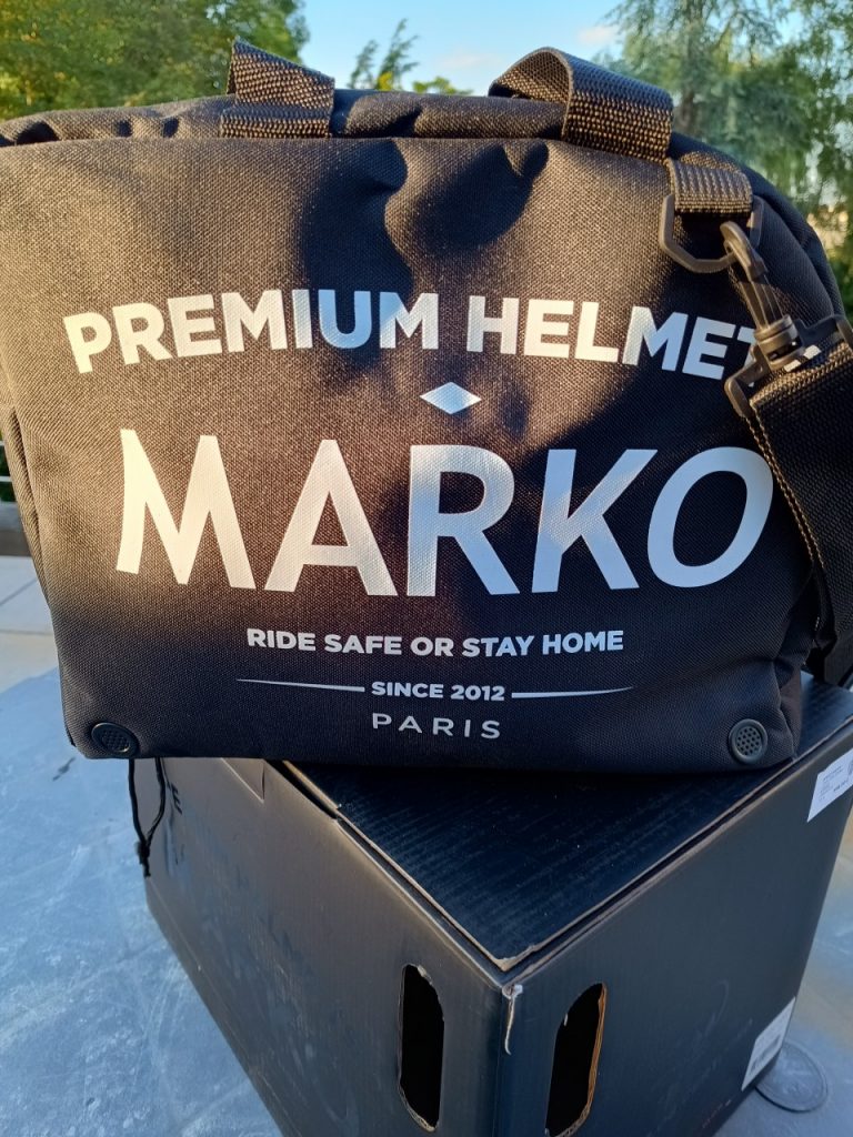 Marko Helmets DARK SIDE Carbone Techno Vintage!