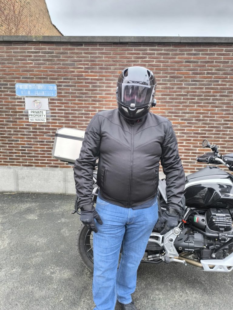 Blouson Pando Moto Air Tate, au frais l’été et au sec.