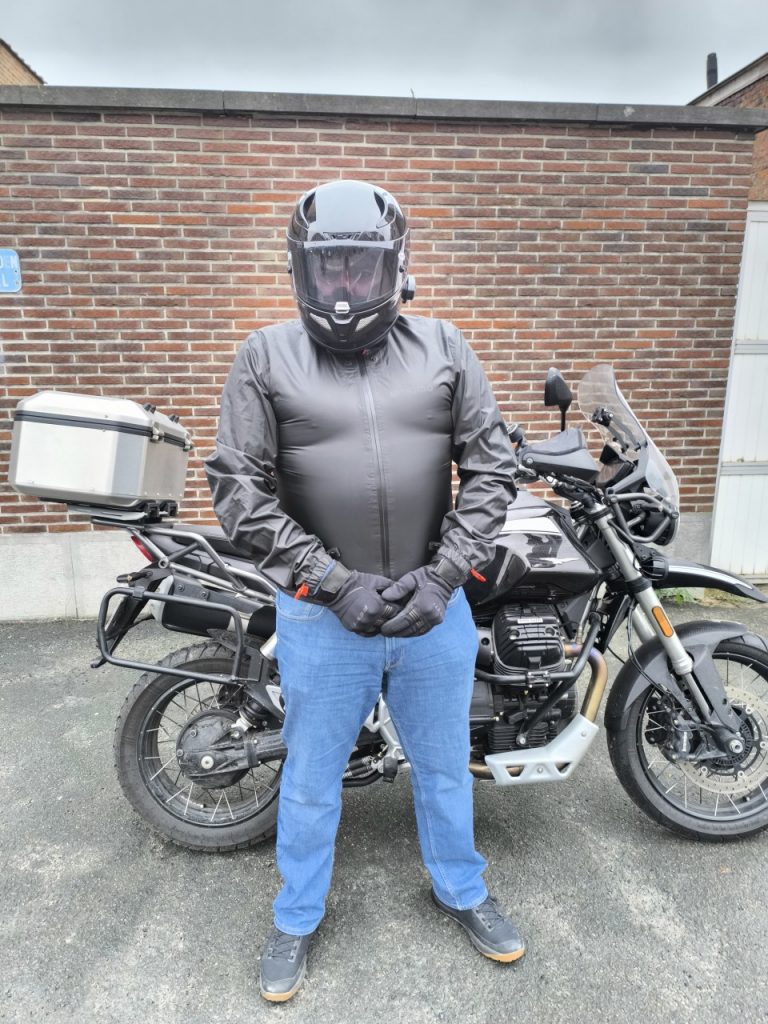 Blouson Pando Moto Air Tate, au frais l’été et au sec.