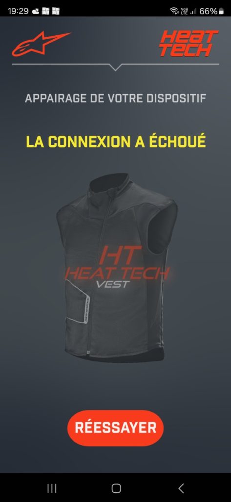 Gilet chauffant Alpinestars Heat Tech: galère haut de gamme